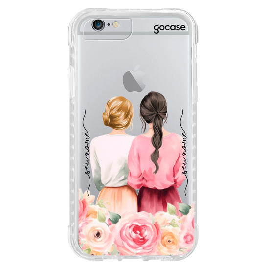 Capinha para celular  BFF Flores Aquarela