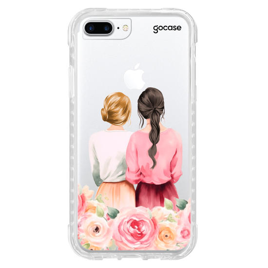 Capinha para celular  BFF Flores Aquarela