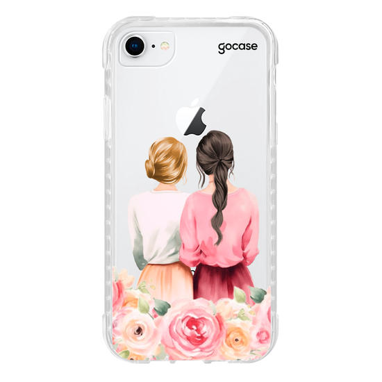 Capinha para celular  BFF Flores Aquarela