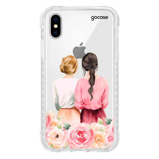 Capinha para celular  BFF Flores Aquarela