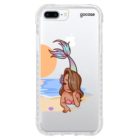 Capinha para celular BFF Sereias Direita Manuscrita
