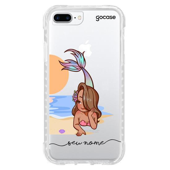 Capinha para celular BFF Sereias Direita Manuscrita