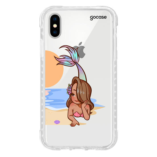 Capinha para celular BFF Sereias Direita Manuscrita