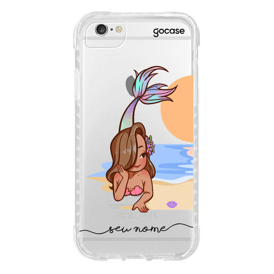 Capinha para celular BFF Sereias Esquerda Manuscrita