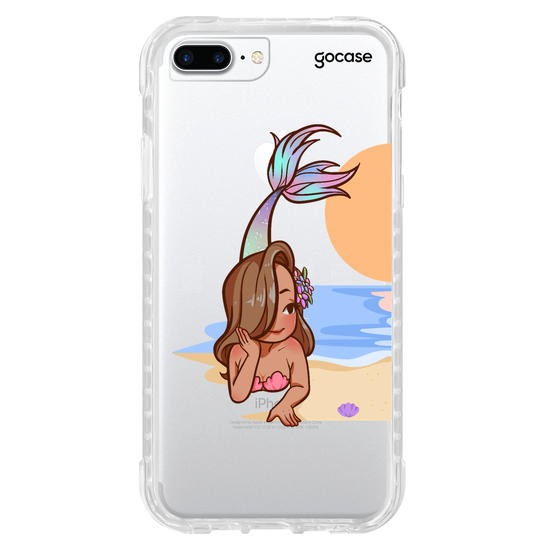 Capinha para celular BFF Sereias Esquerda Manuscrita