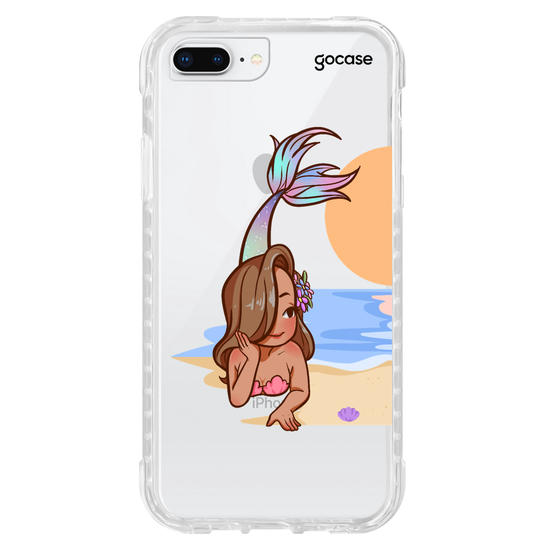 Capinha para celular BFF Sereias Esquerda Manuscrita