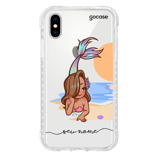 Capinha para celular BFF Sereias Esquerda Manuscrita