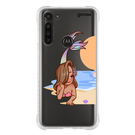 Capinha para celular BFF Sereias Esquerda Manuscrita