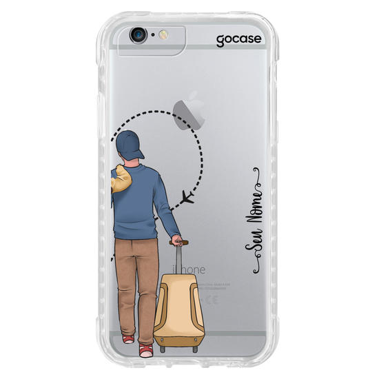 Capinha para celular BFF Volta ao Mundo Casal - Homem
