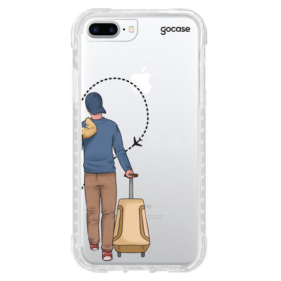 Capinha para celular BFF Volta ao Mundo Casal - Homem