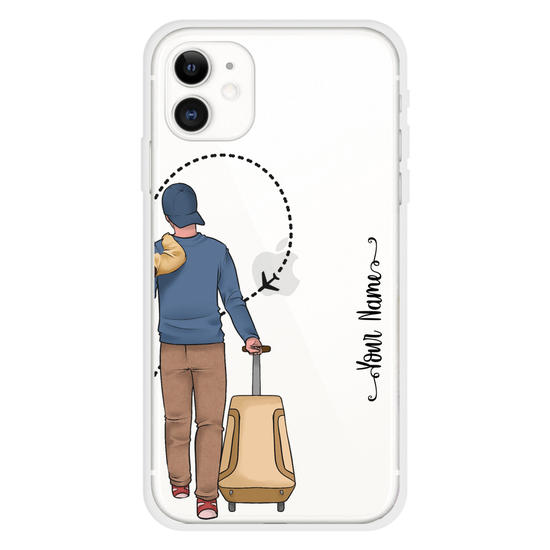 BFF Volta ao Mundo Casal - Homem Phone Case
