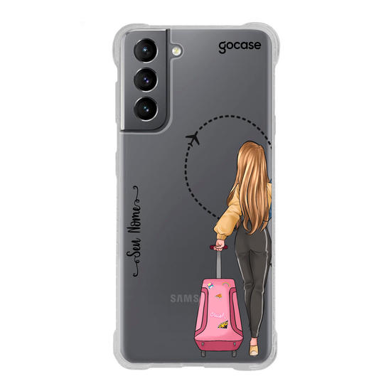 Capinha para celular BFF Volta ao Mundo Casal - Mulher