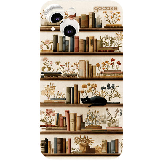 Capinha para celular  Booklover - Biblioteca Encantada