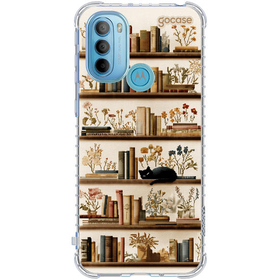 Capinha para celular  Booklover - Biblioteca Encantada