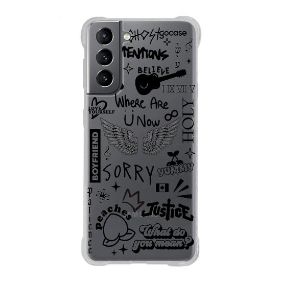 Capinha para celular  Bieber Tattoos Capinha para celular  Bieber Tattoos