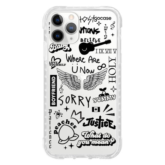 Capinha para celular  Bieber Tattoos