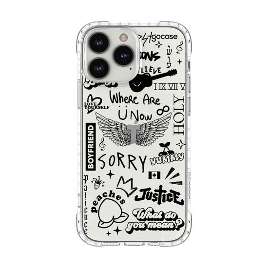 Capinha para celular  Bieber Tattoos