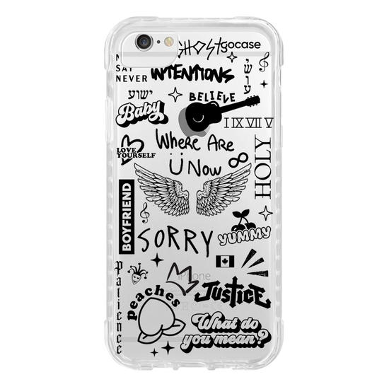 Capinha para celular  Bieber Tattoos