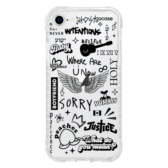 Capinha para celular  Bieber Tattoos
