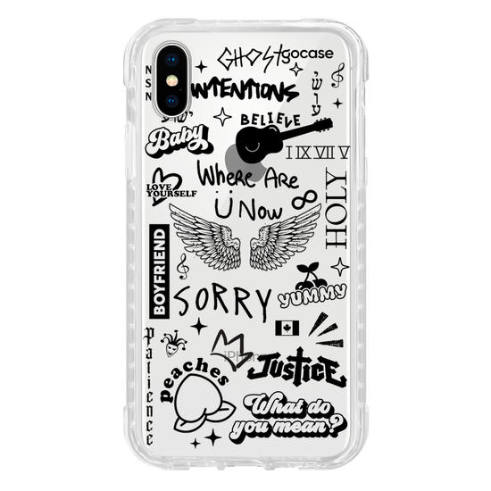 Capinha para celular  Bieber Tattoos