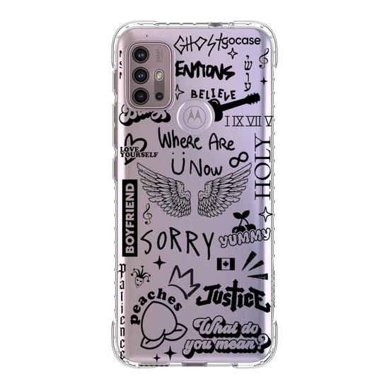 Capinha para celular  Bieber Tattoos