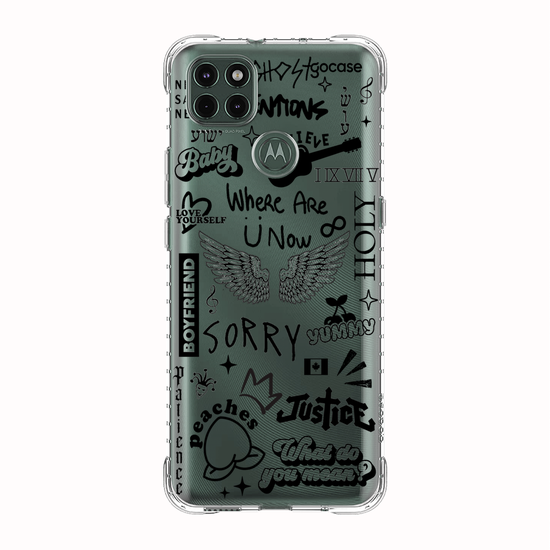 Capinha para celular  Bieber Tattoos