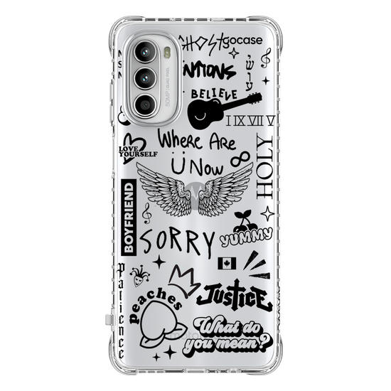 Capinha para celular  Bieber Tattoos