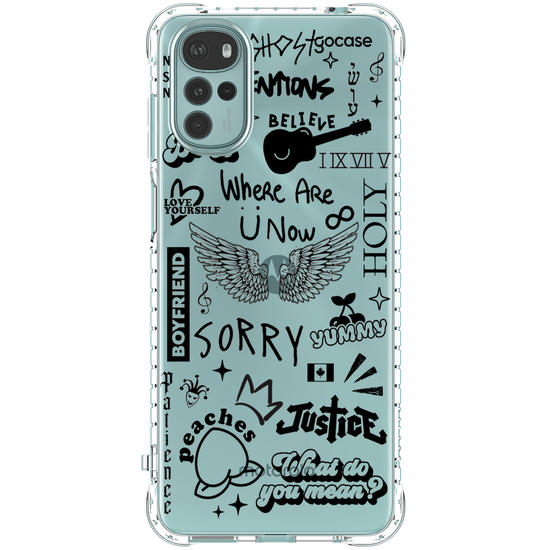 Capinha para celular  Bieber Tattoos