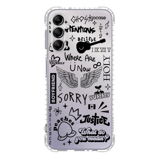 Capinha para celular  Bieber Tattoos