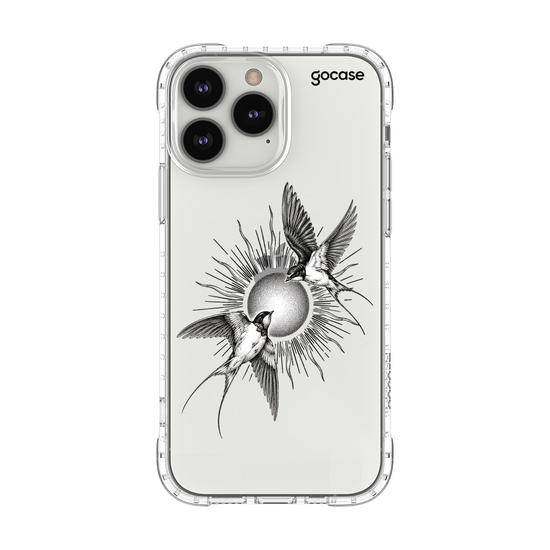 Capinha para celular  Birds and Sun Line