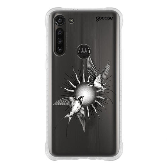 Capinha para celular  Birds and Sun Line