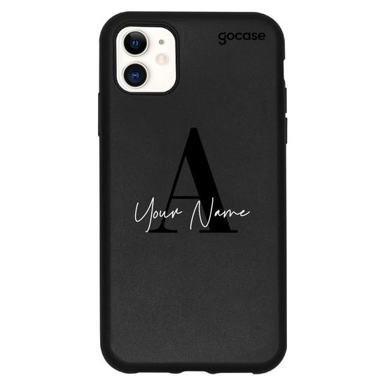 Black Case - Black Case - Iniciais Fancy  Phone Case