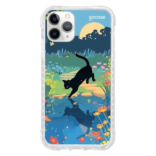 Capinha para celular  Gatinho no Lago