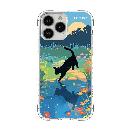 Capinha para celular  Gatinho no Lago