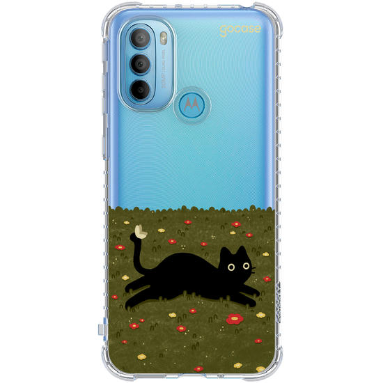 Capinha para celular  Black Cat Spring