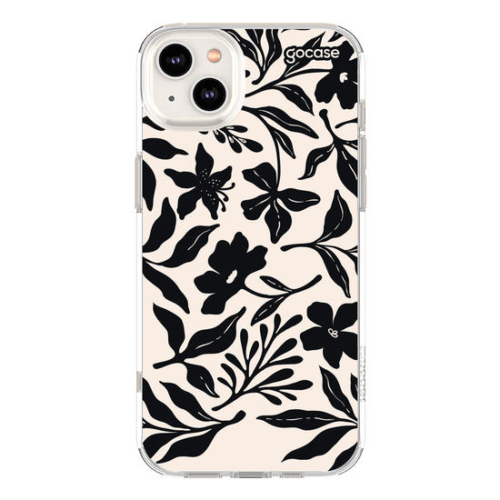 Capinha para celular  Black Glam Flower