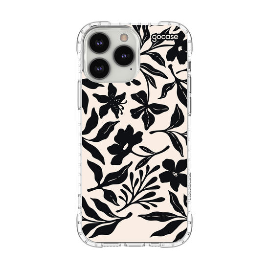 Capinha para celular  Black Glam Flower