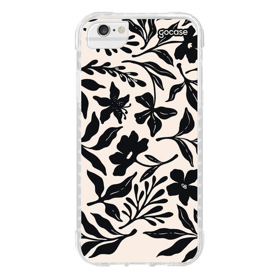 Capinha para celular  Black Glam Flower