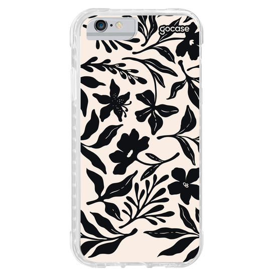 Capinha para celular  Black Glam Flower