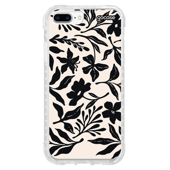 Capinha para celular  Black Glam Flower