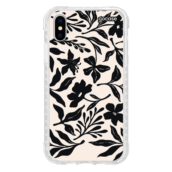 Capinha para celular  Black Glam Flower