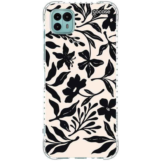 Capinha para celular  Black Glam Flower