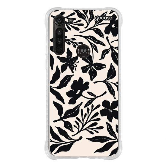 Capinha para celular  Black Glam Flower