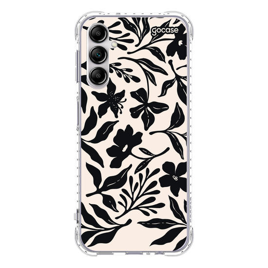 Capinha para celular  Black Glam Flower