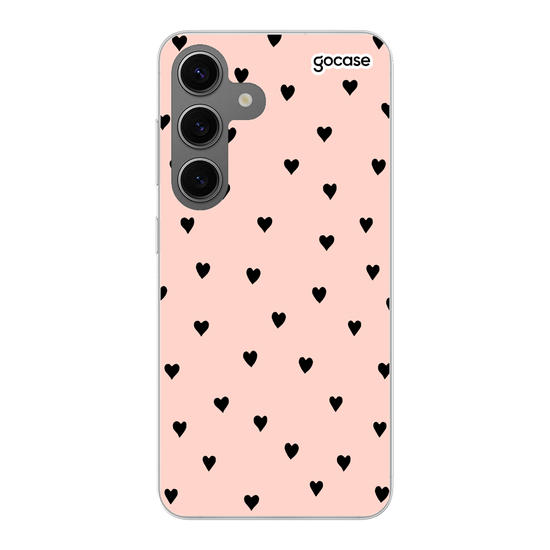 Black Hearts Rose Phone Case