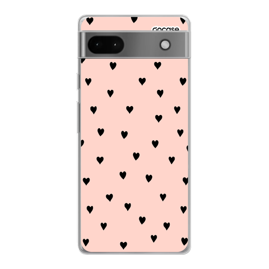 Black Hearts Rose Phone Case