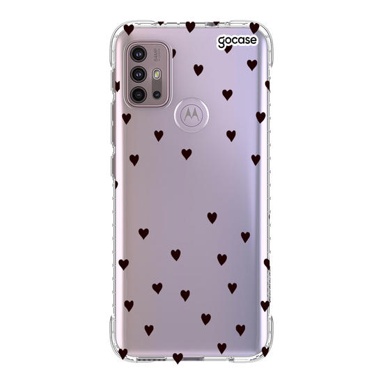 Capinha para celular Black Hearts Manuscrita
