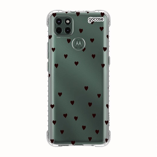 Capinha para celular Black Hearts Manuscrita