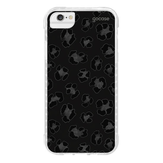 Capinha para celular  Black Minimal Animal Print
