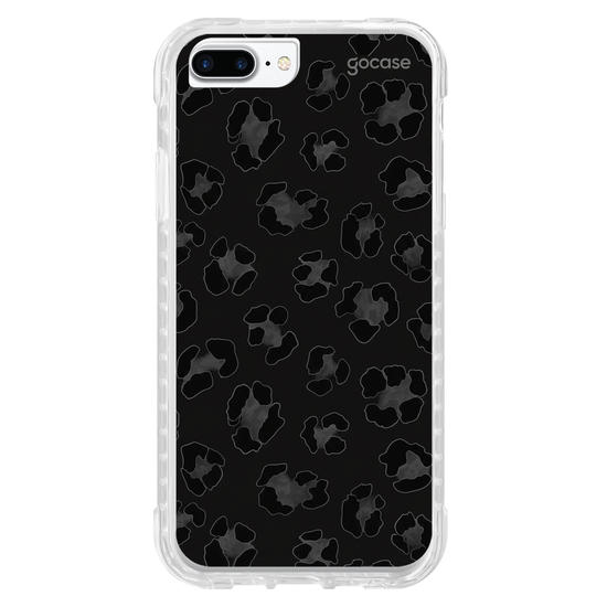 Capinha para celular  Black Minimal Animal Print